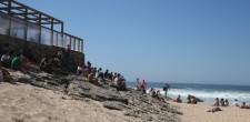 Praia do Guincho, público aderiu ao espetáculo do surf