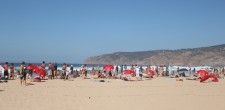 Praia do Guincho, público aderiu ao espetáculo do surf