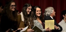 Mafalda Oliveira Prazeres, Ana Rita Pereira Soares e Margarida Arrais Martins da Escola Salesiana de Manique - Prémio de Mérito