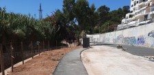 Construção do parque de estacionamento da Ribeira das Vinhas Construção do parque de estacionamento da Ribeira das Vinhas