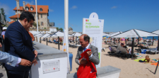 Descerramento da placa "Prémio Praia Mais Acessível" atribuído pela Fundação Vodafone