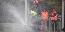 Simulacro de incidente no posto de abastecimento de combustiveis no Estoril, no dia 19 de abril 2012. Simulacro de incidente no posto de abastecimento de combustiveis no Estoril, no dia 19 de abril 2012.